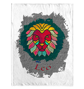 Leo Sherpa Blanket | Zodiac Series 11 - Beyond T-shirts
